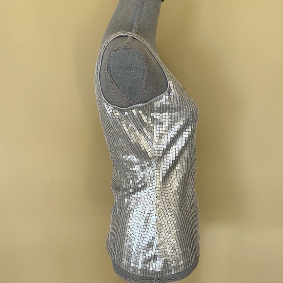 Neiman Marcus Sequin Top - Picture 5 of 7